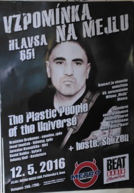 Vzpomínka na Mejlu - Hlavsa 65! (Metro Music Bar, Brno - 12.5.2016)