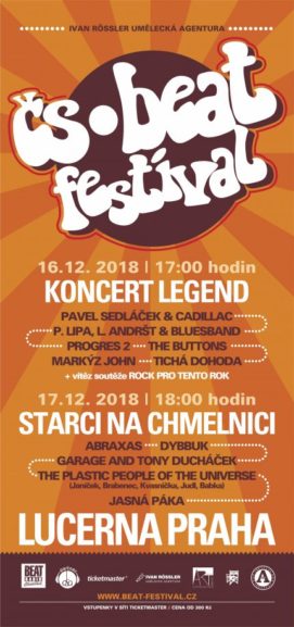 Československý beat-festival (Starci na chmelnici) - 17.12.2018